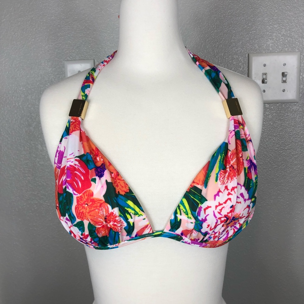 VS Victoria Secret Floral Bikini 👙 Top M New